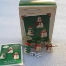 Hallmark 2003 The Snowmen Of Mitford Set of 3 Miniature Ornaments