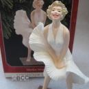 Hallmark 1998 Marilyn Monroe White Dress #2 In Series Christmas Tree Ornament