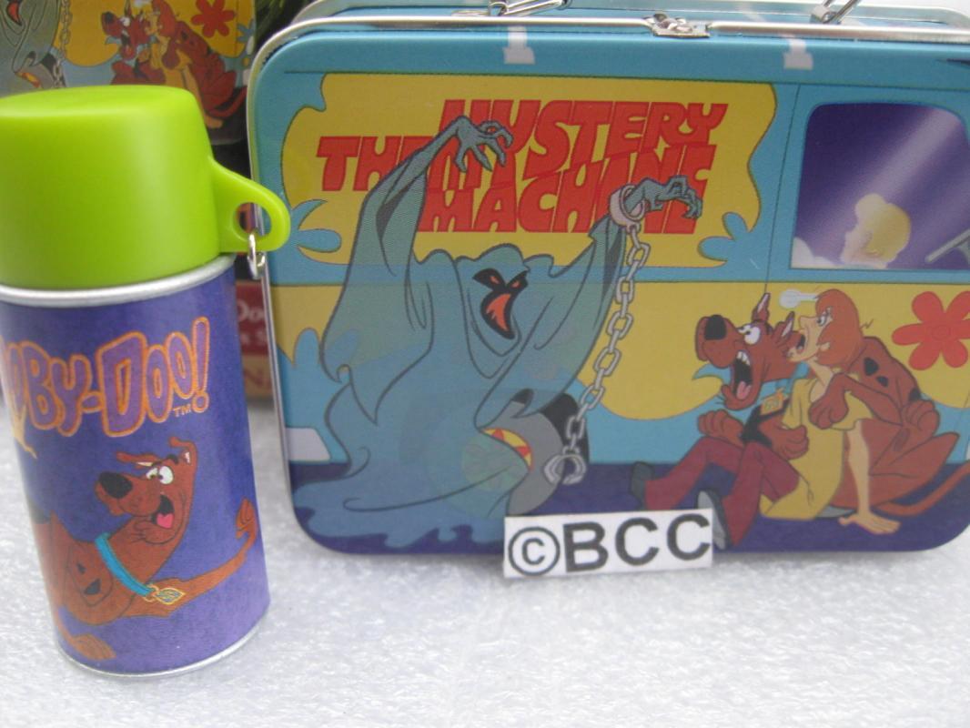 Hallmark 1999 Scooby Doo Lunch Box Set - Set of 2 Christmas Tree Ornaments