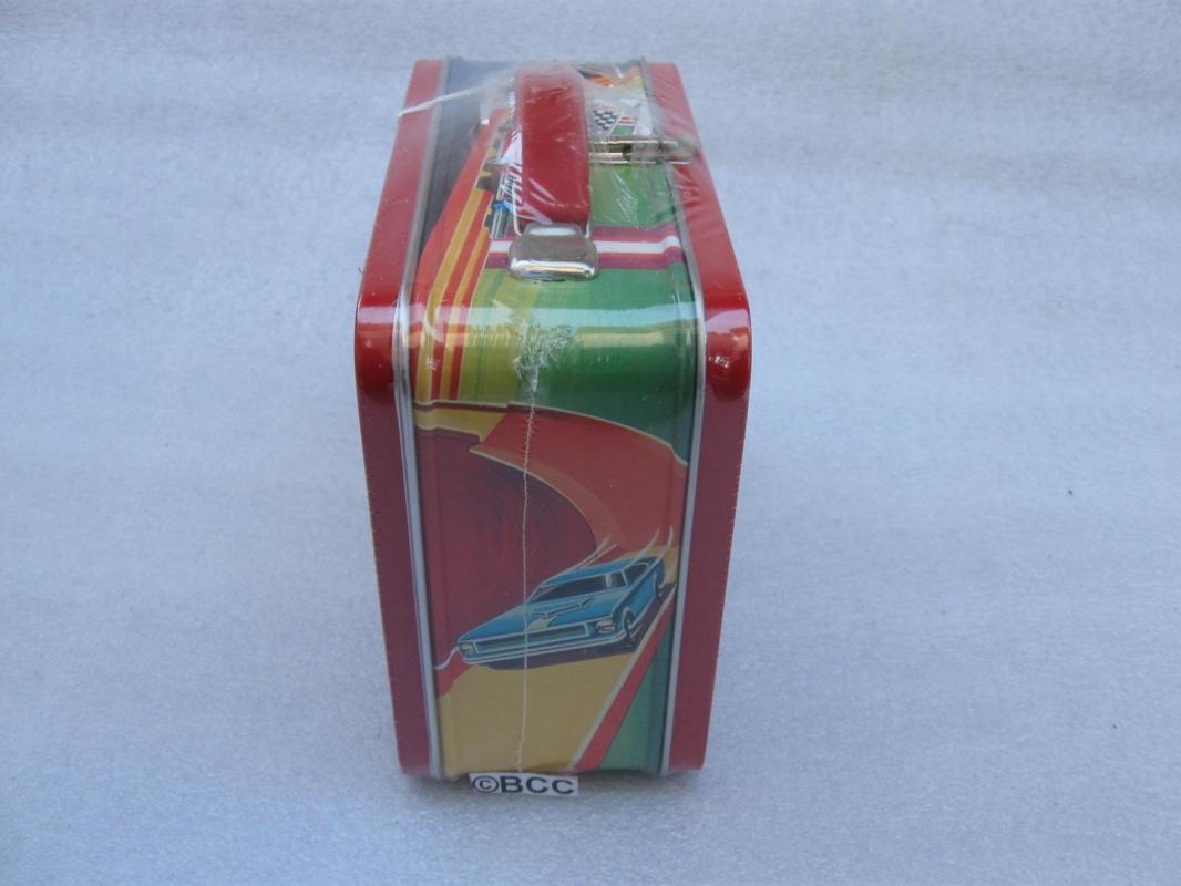 New Hallmark 1997 Hot Wheels School Days Lunch Box Lunchbox In Original Shrink Wrap
