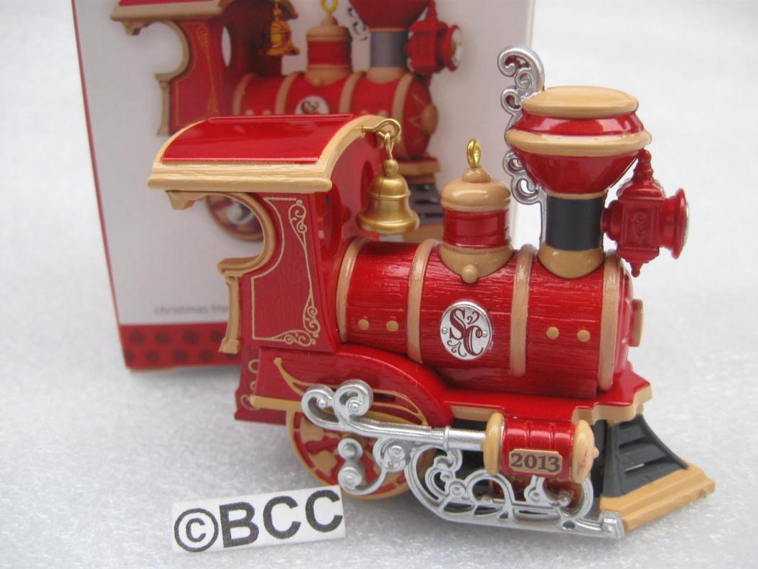 Hallmark 2013 Santa Certified Locomotive Train 1st In Series Christmas Ornament