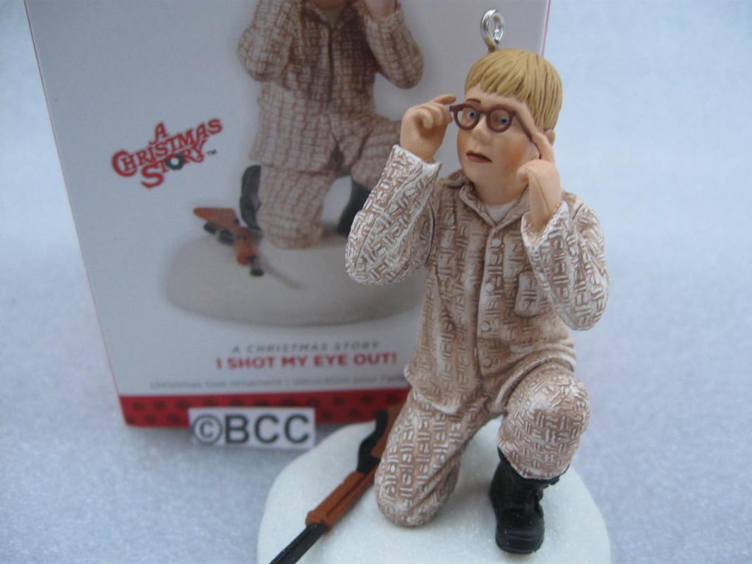 Hallmark 2013 I Shot My Eye Out Ralphie A Christmas Story Magic Sound Ornament