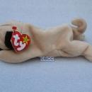 Ty Pugsley The Pug - Puppy Dog - Retired Beanie Baby