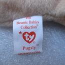 Ty Pugsley The Pug - Puppy Dog - Retired Beanie Baby
