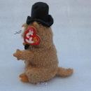 Ty Punxsutawney Phil Groundhog Day Beanie Baby 2004