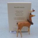 Hallmark 2007 Peaceful Animals Deer With Northern Cardinal Ornament