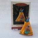 Hallmark 1995 Bright 'n' Sunny Tepee Crayola Crayons 7th In Series Ornament
