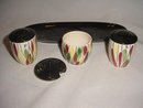 Eames Era Salt & Pepper Shakers with Sugar Jar - 5 Pieces
