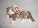 Ty Beanie Baby Cappuccino The Cat - Beanie of the Month