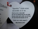 Ty Spooky The Halloween Ghost Beanie Baby