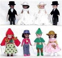 8 Madame Alexander Dolls - McDonald's 2002 Set
