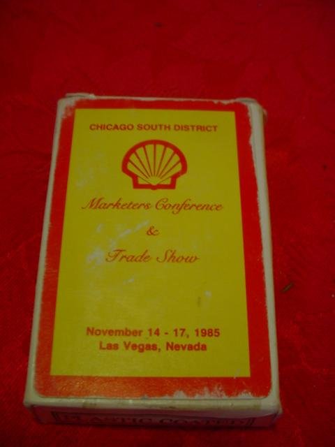 Shell Gas Station Playing Cards