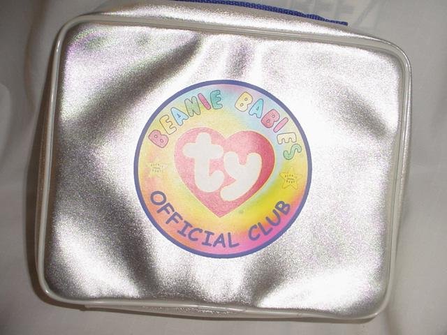 Ty Beanie Baby Clubby II The Bear Platinum Membership Kit Silver Colored Coin
