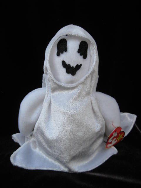 Ty Sheets The Halloween Ghost Beanie Baby