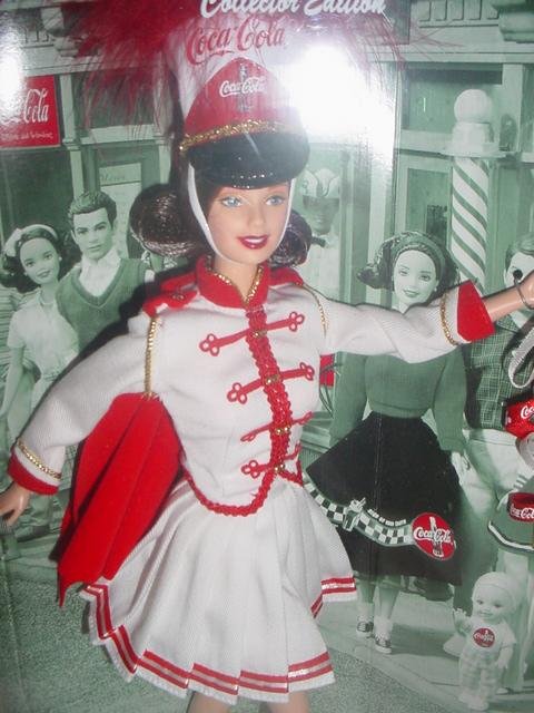 Coca-Cola Barbie Coca Cola Coke Barbie Doll Majorette