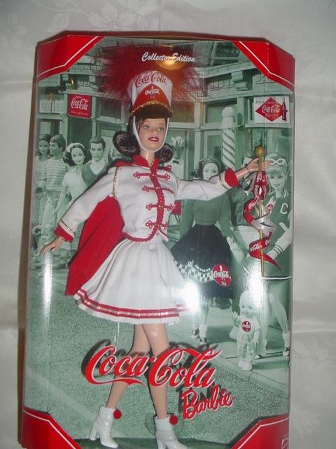 Coca-Cola Barbie Coca Cola Coke Barbie Doll Majorette