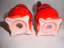 Vintage Pot Bellied Stove Salt & Pepper Shakers