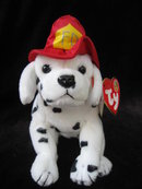Ty Fireplug Fire Plug The Dog BOM Beanie of the Month Beanie Baby