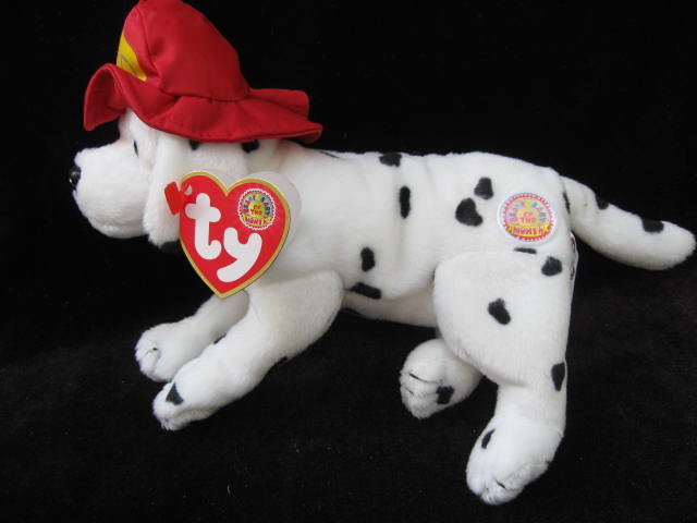 Ty Fireplug Fire Plug The Dog BOM Beanie of the Month Beanie Baby