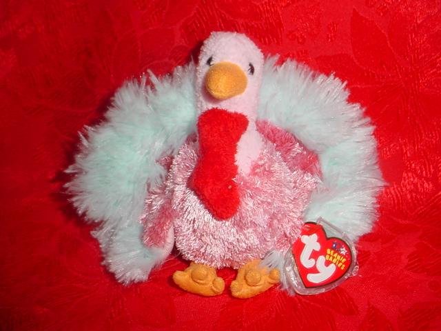 Ty Beanie Baby Tom-e The Thanksgiving Turkey