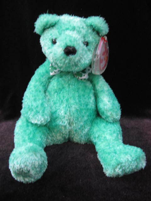 Ty Luck-e Lucky Ty Store Excluse Irish Bear Beanie Baby