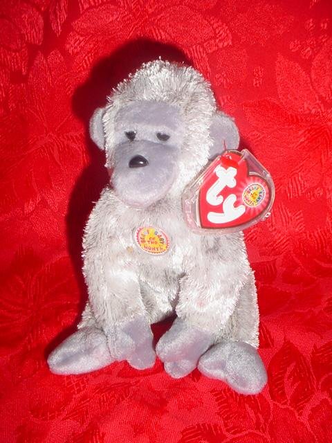 Ty Beanie Baby Virunga the Ape Beanie of the Month