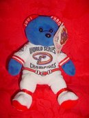 2001 Arizona Diamondbacks Baseball World Series Bear