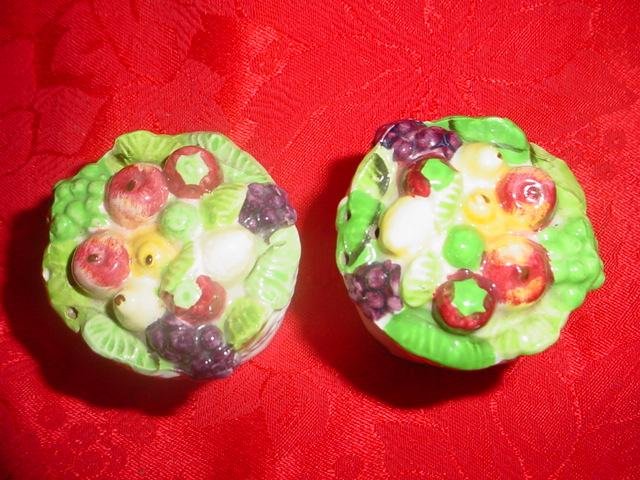 Lefton Tutti Fruit Salt & Pepper Shakers