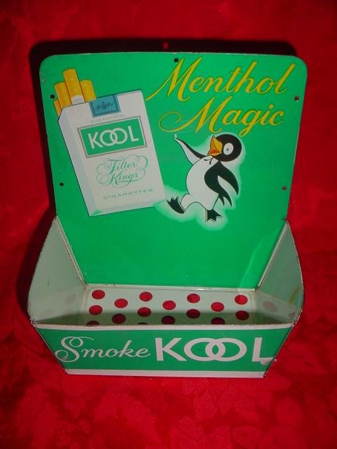 SALE Kool Cigarette Advertising Display Tin