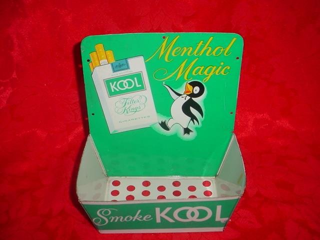 SALE Kool Cigarette Advertising Display Tin