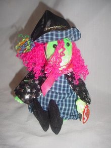 Ty Beanie Baby Scary The Witch