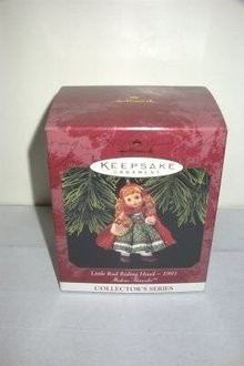 Hallmark 1991 Little Red Riding Hood Madame Alexander Christmas Tree Ornament