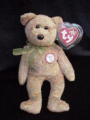 Ty Speckles the Teddy Bear Beanie Baby