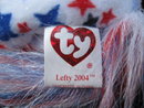 Ty Lefty 2004 The Democratic Donkey Retired Beanie Baby