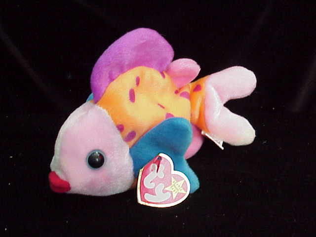 Ty LIPS The Fish Beanie Baby