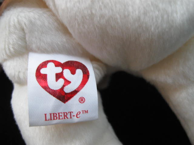 Ty Libert-e (Liberty) Patriotic Beanie Baby Teddy Bear