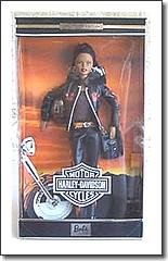 Mattel Harley Davidson African American - Black Barbie Doll #5 in Series Harley Barbie Doll