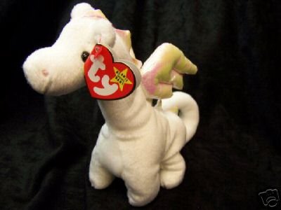 Chinese Year Of The Dragon - Ty Magic The White Dragon Beanie Baby