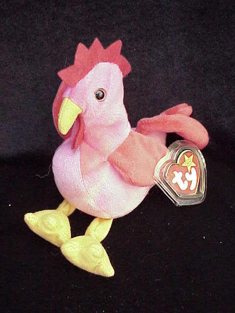 Ty Strut The Rooster Beanie Baby