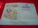 Duane Bryers Hilda Advertising Nude Pin Up Calendar Red Head Lady