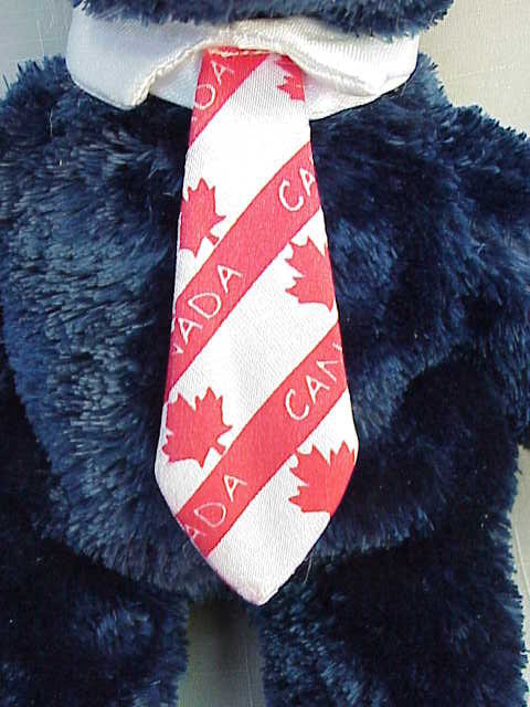 Ty Pops The Canadian / Canada Patriotic Beanie Baby Teddy Bear