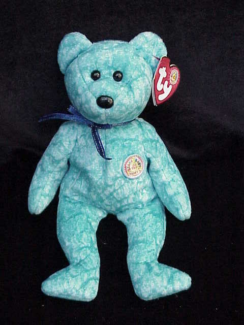 Ty Sparkles Beanie Of The Month Beanie Baby Teddy Bear