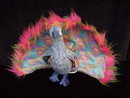 Ty FLASHY THE PEACOCK Beanie Baby Bird