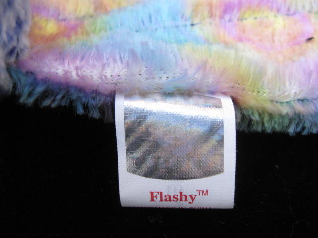 Ty FLASHY THE PEACOCK Beanie Baby Bird