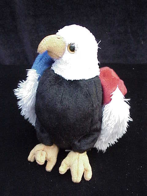 Ty FREE THE EABLE Patriotic Beanie Baby Bird