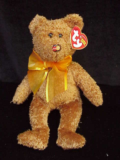 Ty Mastercard V Master Card V ( MC V ) Beanie Baby Teddy Bear