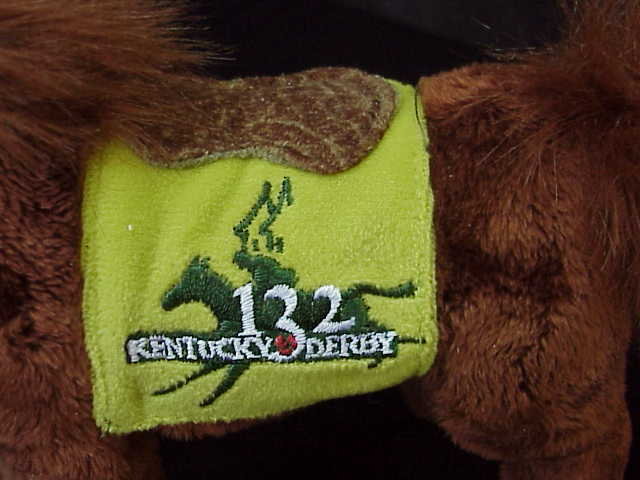 Ty DERBY 123 THE RACE HORSE PONY Kentucky Derby Beanie Baby