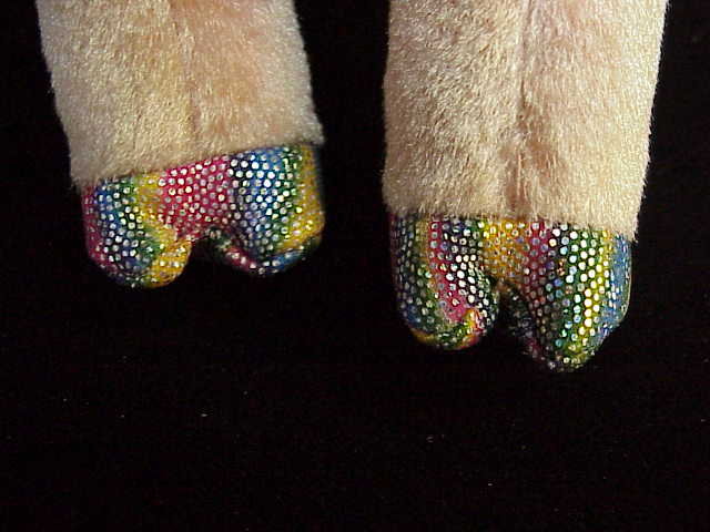 Ty ZODIAC HORSE Beanie Baby Horse With Cloven Hooves