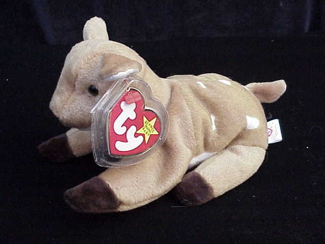 Ty WHISPER THE FAWN Beanie Baby Deer