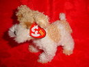 Ty SCRAPPY THE DOG Beanie Baby Terrier Dog